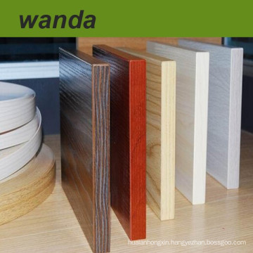 pvc edge strips for particle board or MDF